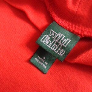 WILD FABLE 3/4 SLEEVE MOCK NECK SIZE S